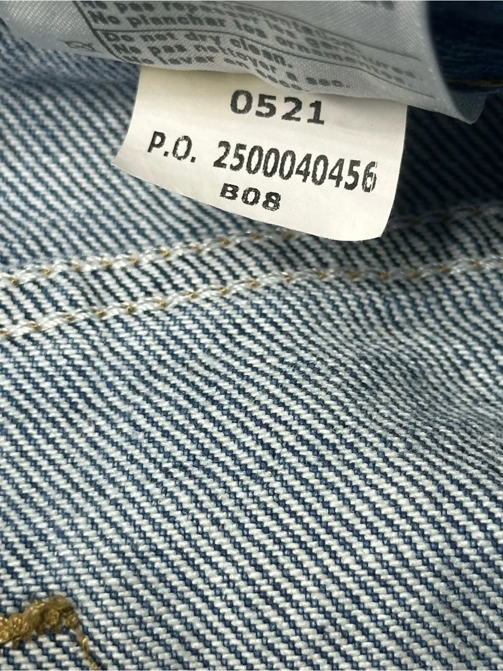 Carhartt Classic Blue Men's Denim Jeans Relax Fit Medium Wash 38x30
